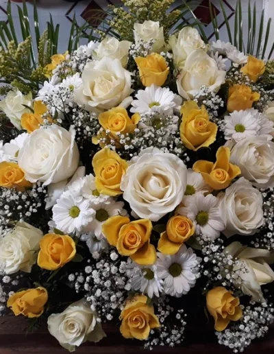 kytice velká růže mix